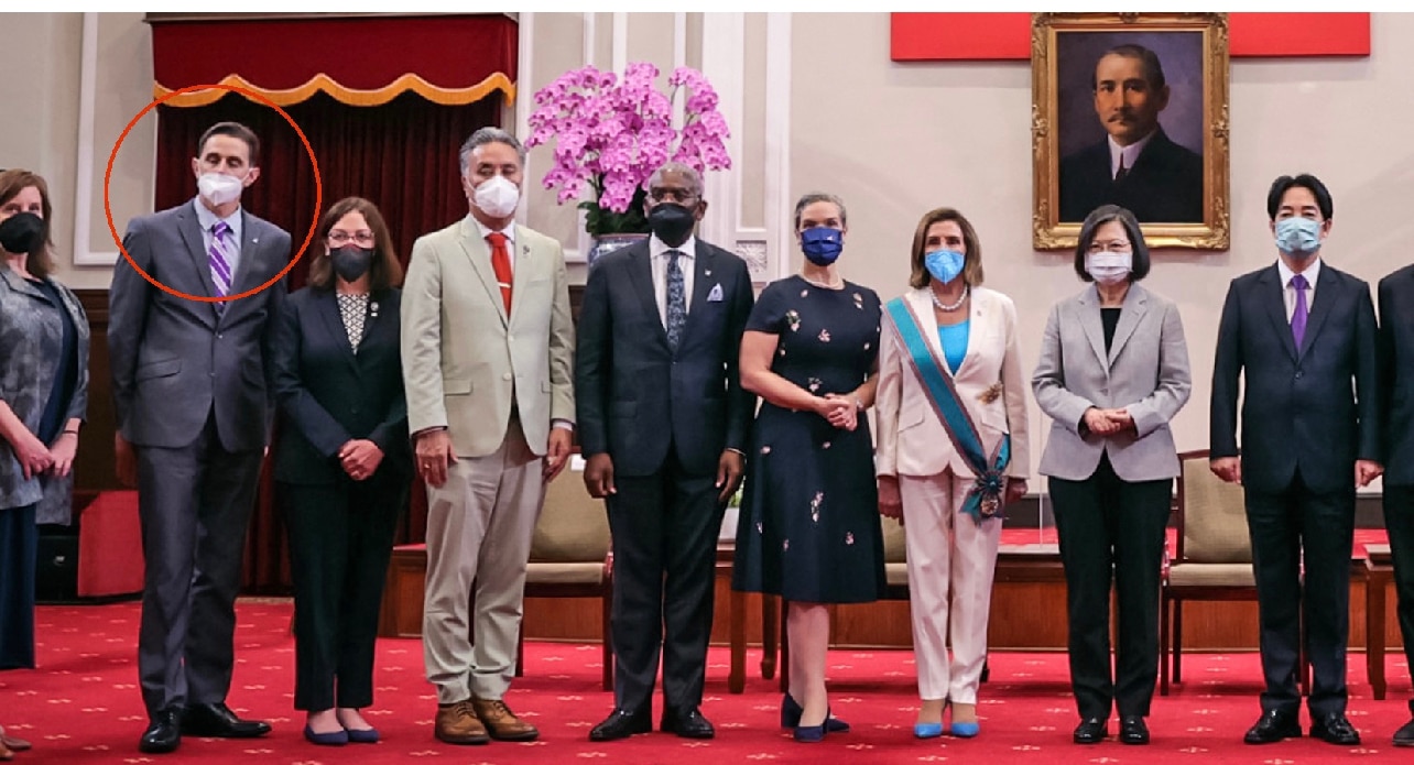 I am sure there is a perfectly innocent explanation why Nancy Pelosi’s son, Paul Jnr, accompanied hi...