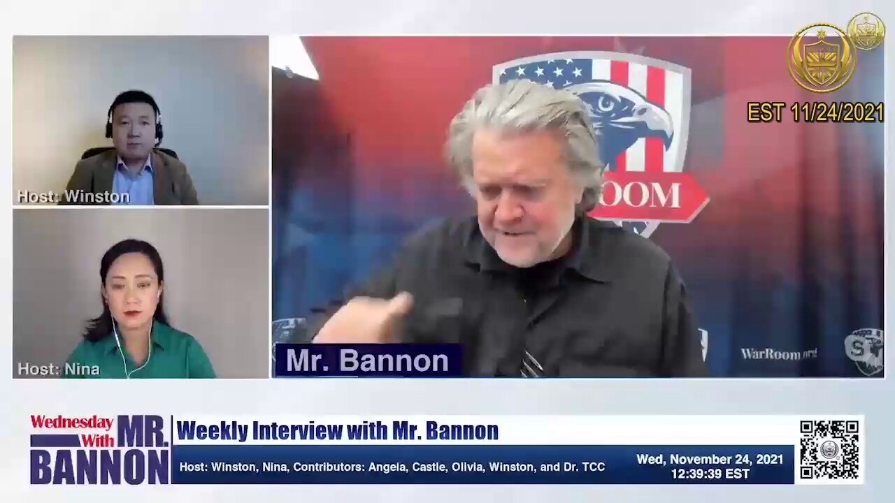 战鹰团 HimalayaHawkSquad on GETTR: GTV UK Mr. Bannon’s Weekly Interview