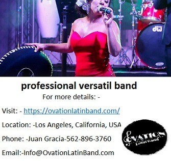 Hire professional versatil band by Ovation Latin Band at Best Price.

For more details: -
Visit: - h...