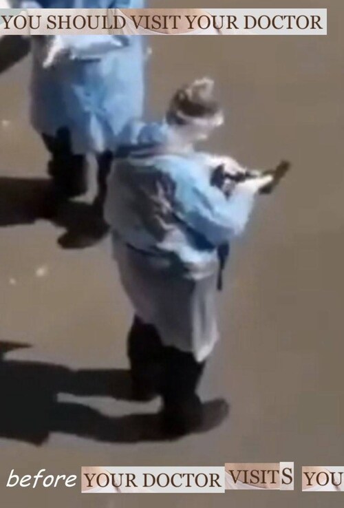 @nataliegwinters See your doctor before he comes to see you.