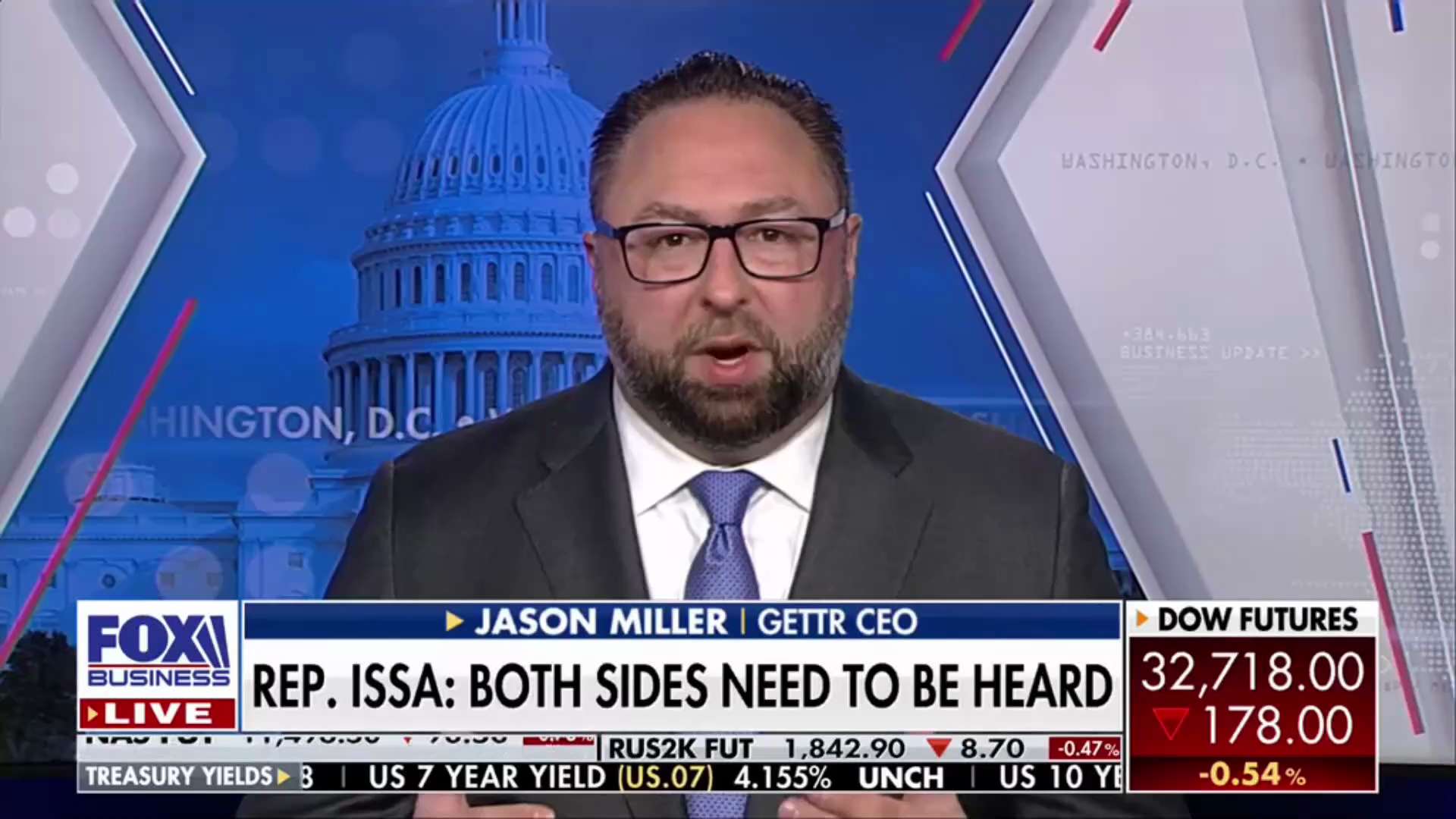 GETTR CEO @JasonMillerinDC joined @MariaBartiromo to discuss Elon Musk's Twitter takeover and what it means for free speech and the future of social media.