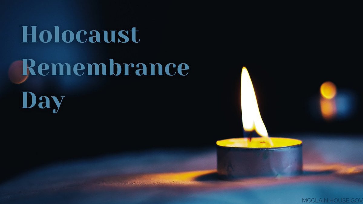 Today, we remember those who were victims of the Holocaust. 

We remember their lives and the light ...