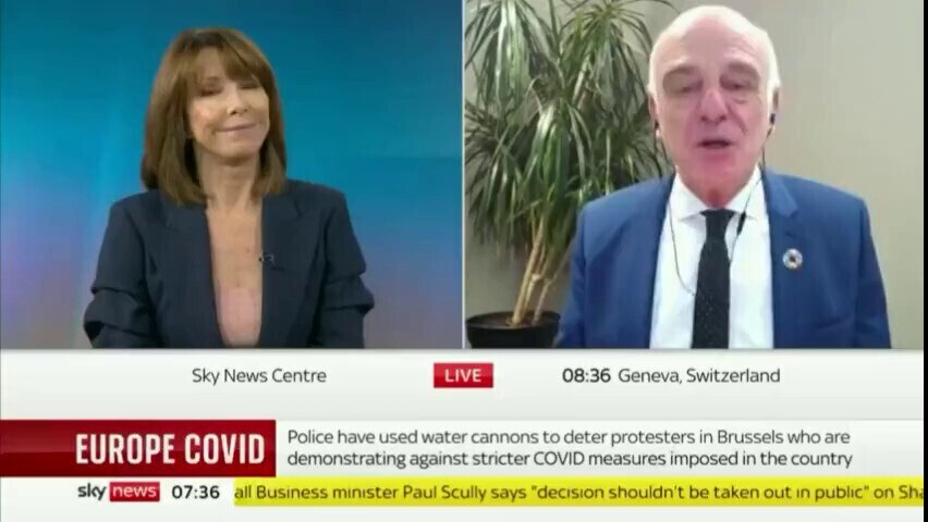 "Special envoy on covid" at the world health organisation: Vaccines should only be mandatory “as a l...