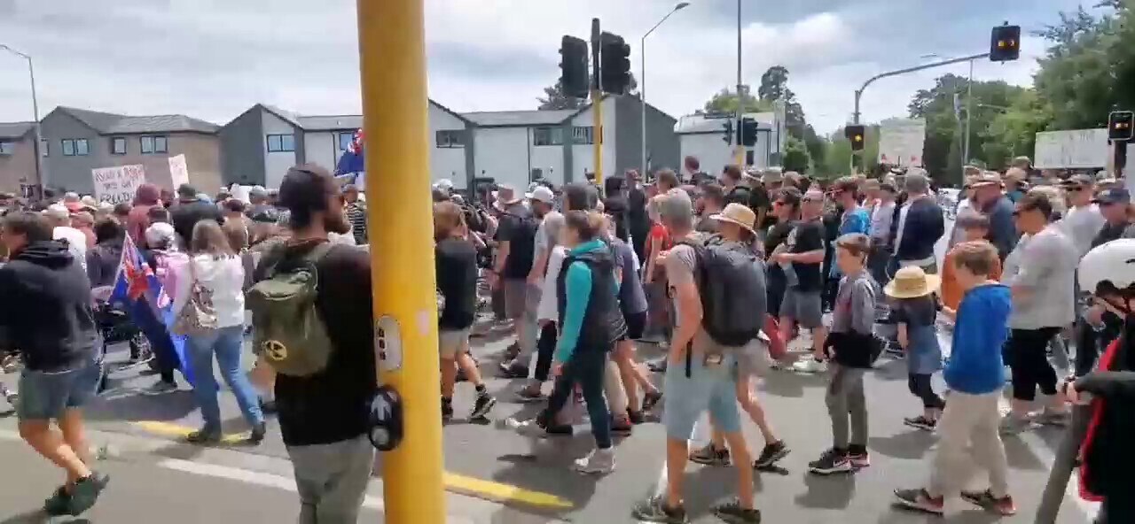 Christchurch New Zealand 🇳🇿 
People do not like being forced to lose our freedom 