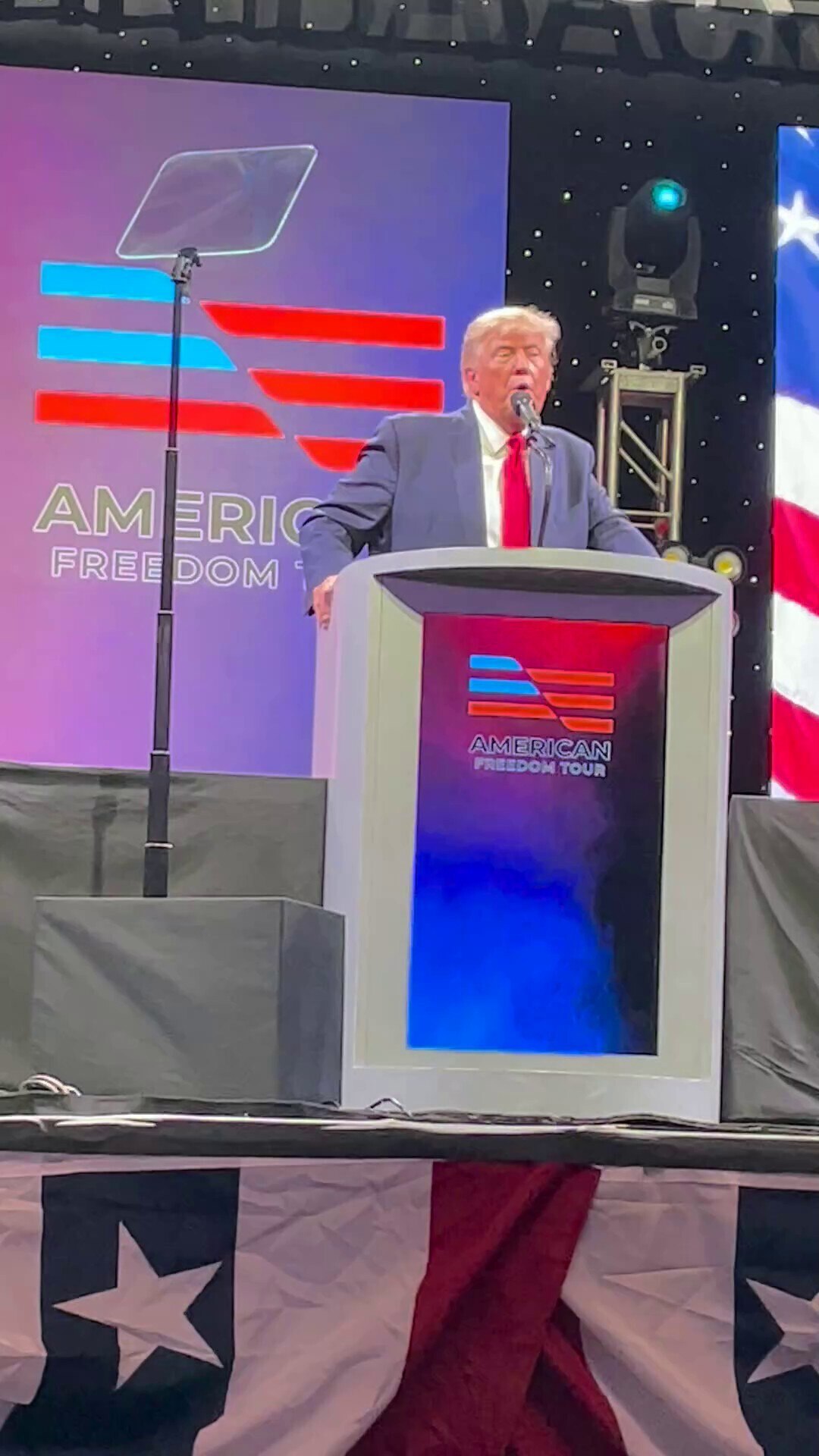 Trump said Russia never “fucked with us” 