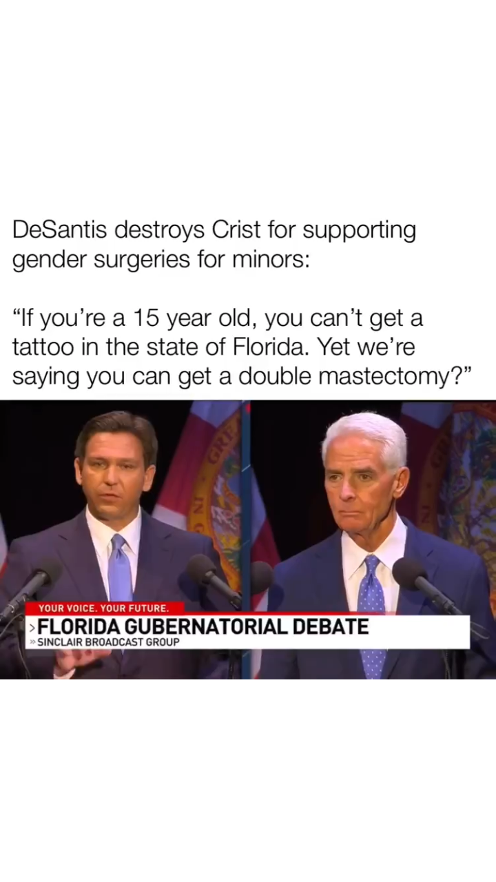 ALL Republicans need to take notes... DeSantis shows you how to handle the BS of the left. 