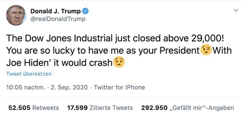 Another Trump prediction comes true! Stock Market is TANKING!