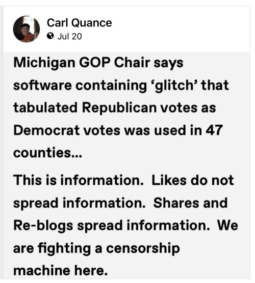 View MESSER's post on GETTR. Join the discussion, share your thoughts, and connect with the community.