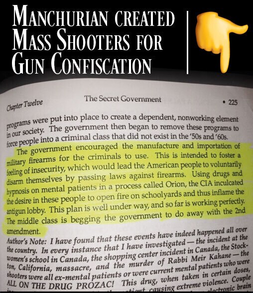 MK Ultra Assets
Manchurian Candidates created by the CIA