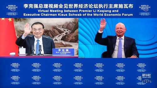JUST IN - WEF to deepen cooperation with China on "addressing climate change, promoting industrial t...