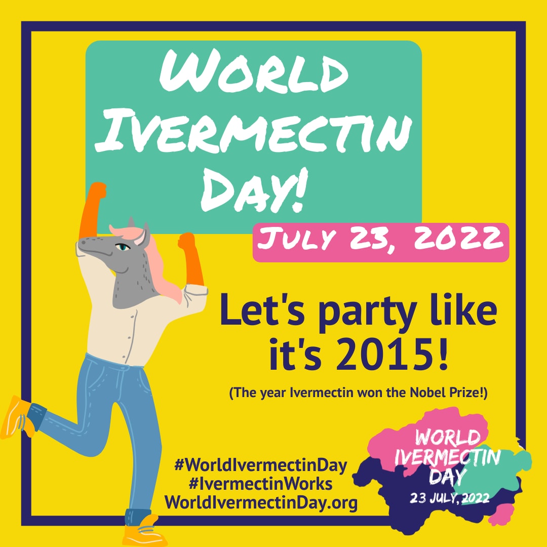 #WorldIvermectinDay is here!

It's time to celebrate this safe and effective life-saving medicine.

...