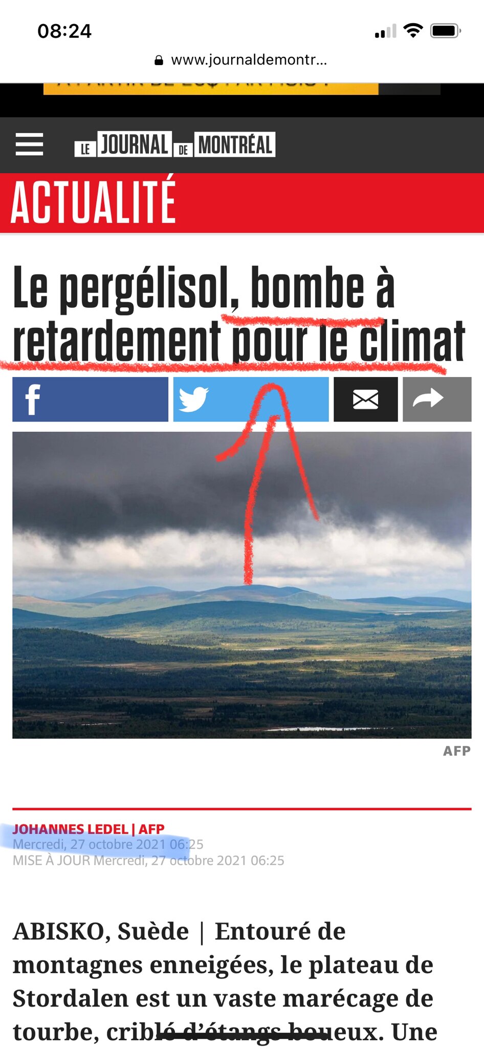 Bon, là belle affaire à matin… là PEURDÉMIE CLIMATIQUE est commencé

Ils veulent faire quoi du pergé...