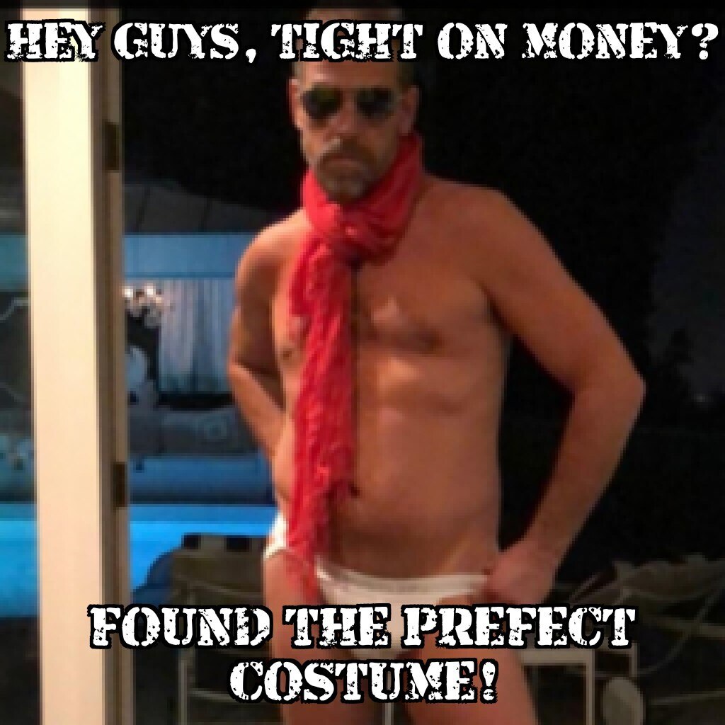 For just $15, you too can become Hunter for the night! Hookers and blow sold separately. 

#hallowee...