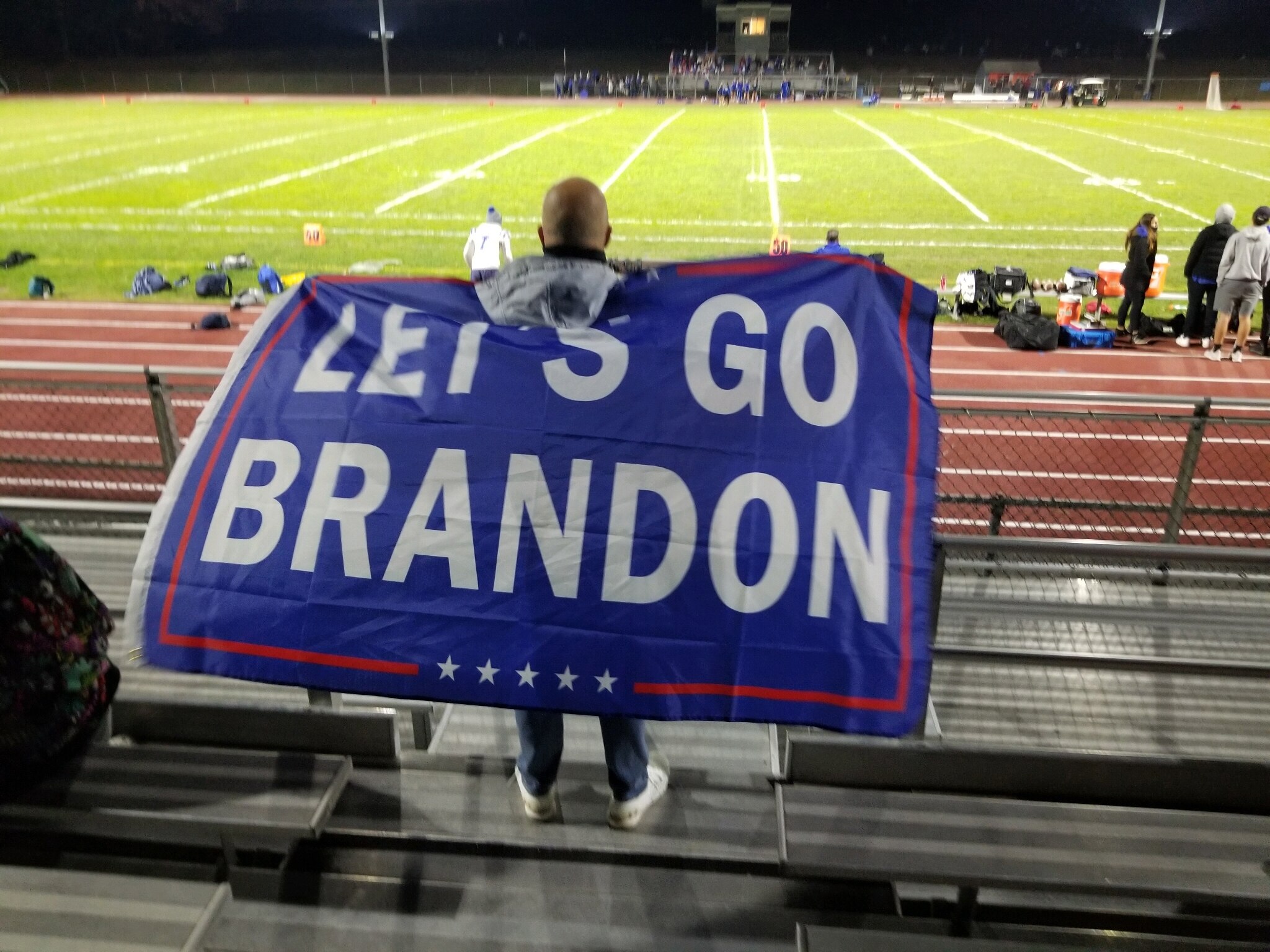 Even at highschool football games now.