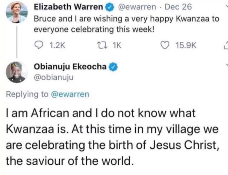 Boom dropped…🔥🔥
When Democrats nonsensical ethnic ideologies meet real ethnicity! 
Democrats really do hate Jesus Christ, our lord and savior 