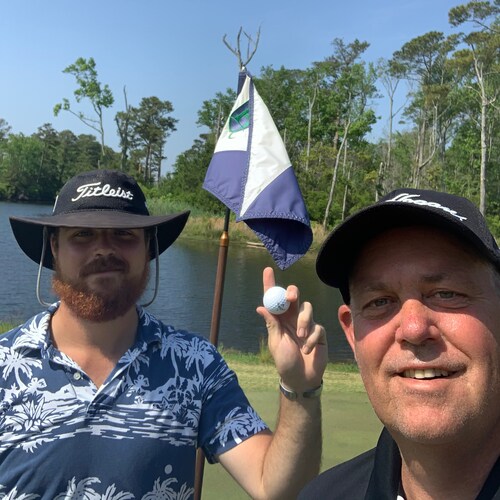 Retired Army, currently part-time truck driver. Avid golfer. Care giver to rescued mixed hound. Kids grown and gone, mis...