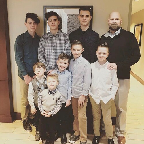 Husband of 1, father of 16, grandfather of 2.