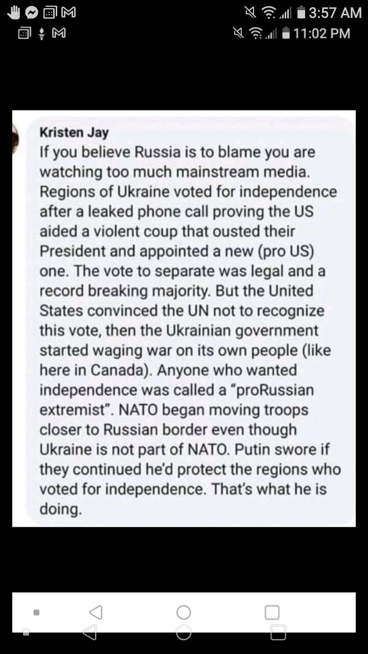 View rkomahakid's comment on GETTR. Join the discussion and share your thoughts.