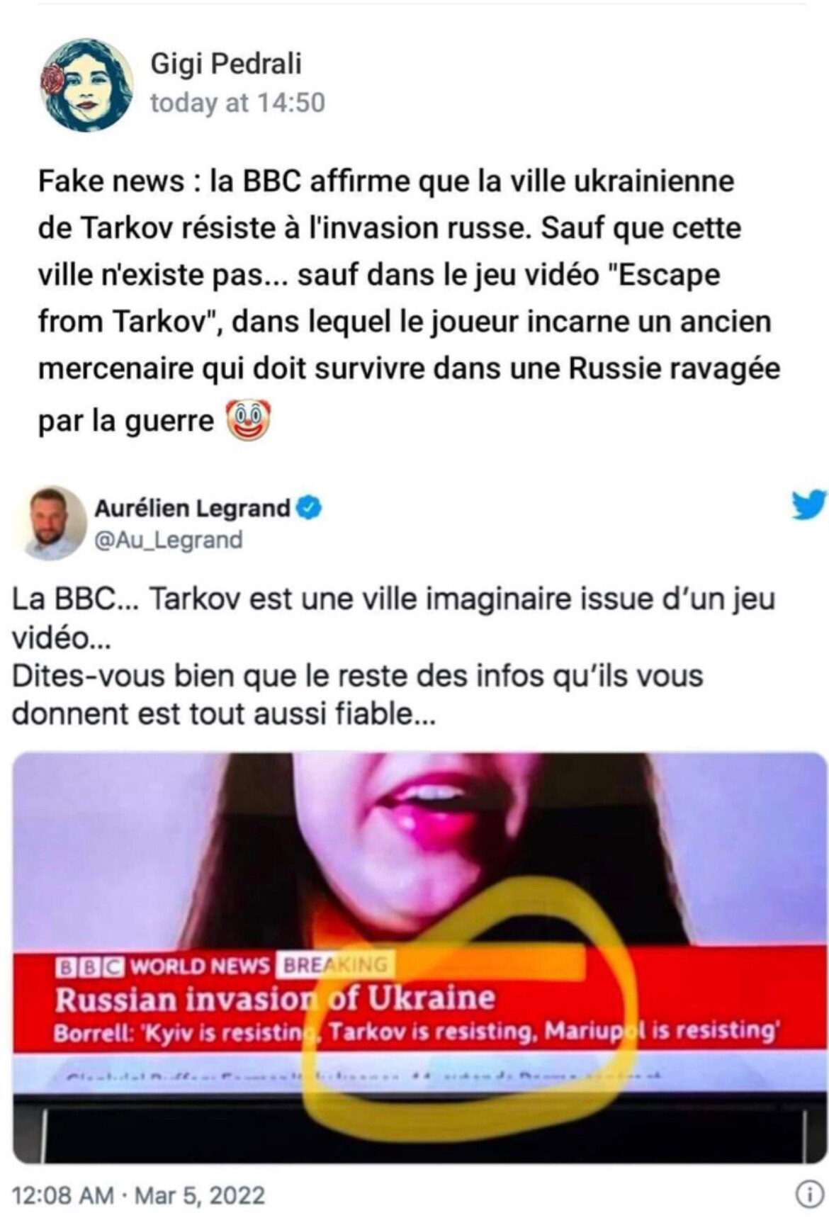 Pris en flagrant délit de Fake New!! Les #MSM nous prennent vraiment pour des imbéciles!! La ville d...