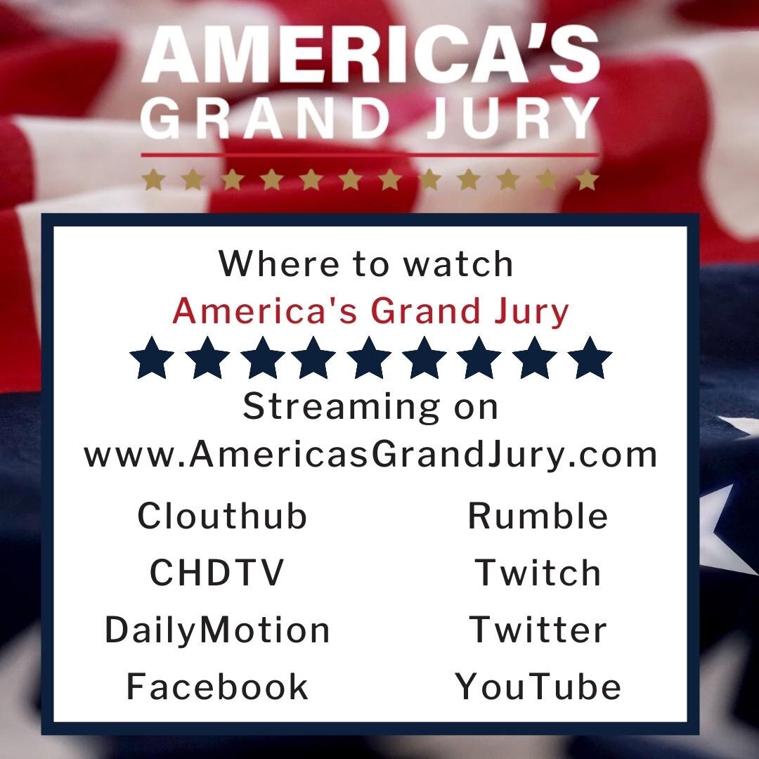 America’s Grand Jury is premiering tonight! Streaming on multiple platforms all week, including webs...