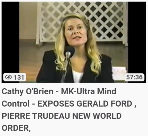 ❗💥BOOM&gt;TRUTH_BOMB💣❗
📣REVEALS on #NWO_CIA📣
NEWS🔜#NWONaziPolitician Bush
NEWS🔜#HRC 😈 EvilWicked Jezebel
NEWS🔜#Whistleblower📣MK-Ultra
NEWS🔜#EnemyDeepState🔥Go Down 

#WHISTLEBLOWER MK-Ultra SRA Survivor ~ Cathy O’Brien and #ExCIA Mark Phillips tell about the Birth of #MKUltra Mind Control Program that was Fulcrum to the Nefarious #NewWorldOrder💩👊

✔AUGUST 3rd, 1977, 95th US Congress held Hearings on O'Brien's reported torturous SRA Abuses from CIA_Nazi🔥 #TopSecret Mind Control Programs👀 MK-Ultra | Monarch🙄🔗

#TRUDEAUPierre🇨🇦 PM was EVIL Jesuit "Order of the Rose" at Core was #Luciferian. Pierre was a Viper🐍Jesuit PedoPuppet for #NWO. Cathy O'Brien had been Tortured😪 by #Trudeau🔥🎯

https://www.bitchute.com/video/lSiy5BhK2O8Q/