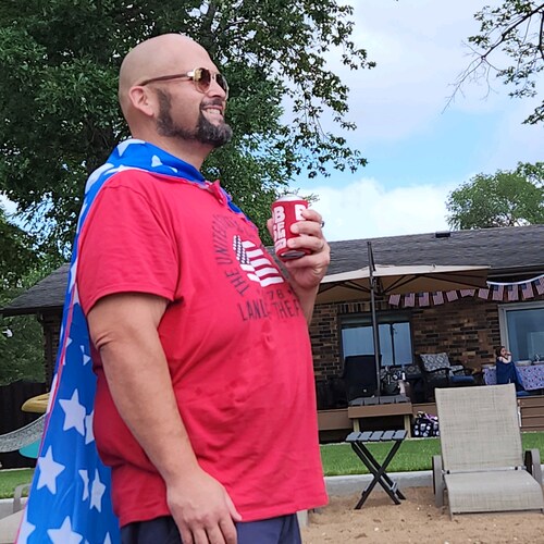 I love my God, my wife and my country!!!