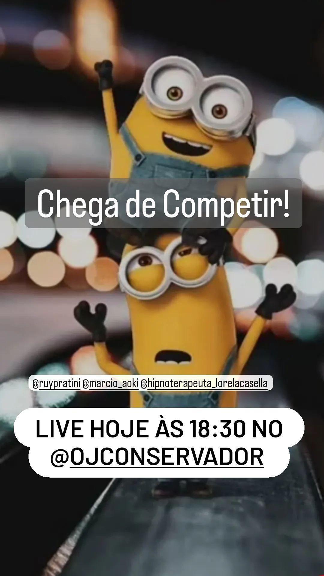 Segunda feira é dia daquele papo profundo sobre a liberdade da mente e das emoções! Espero vocês lá ...