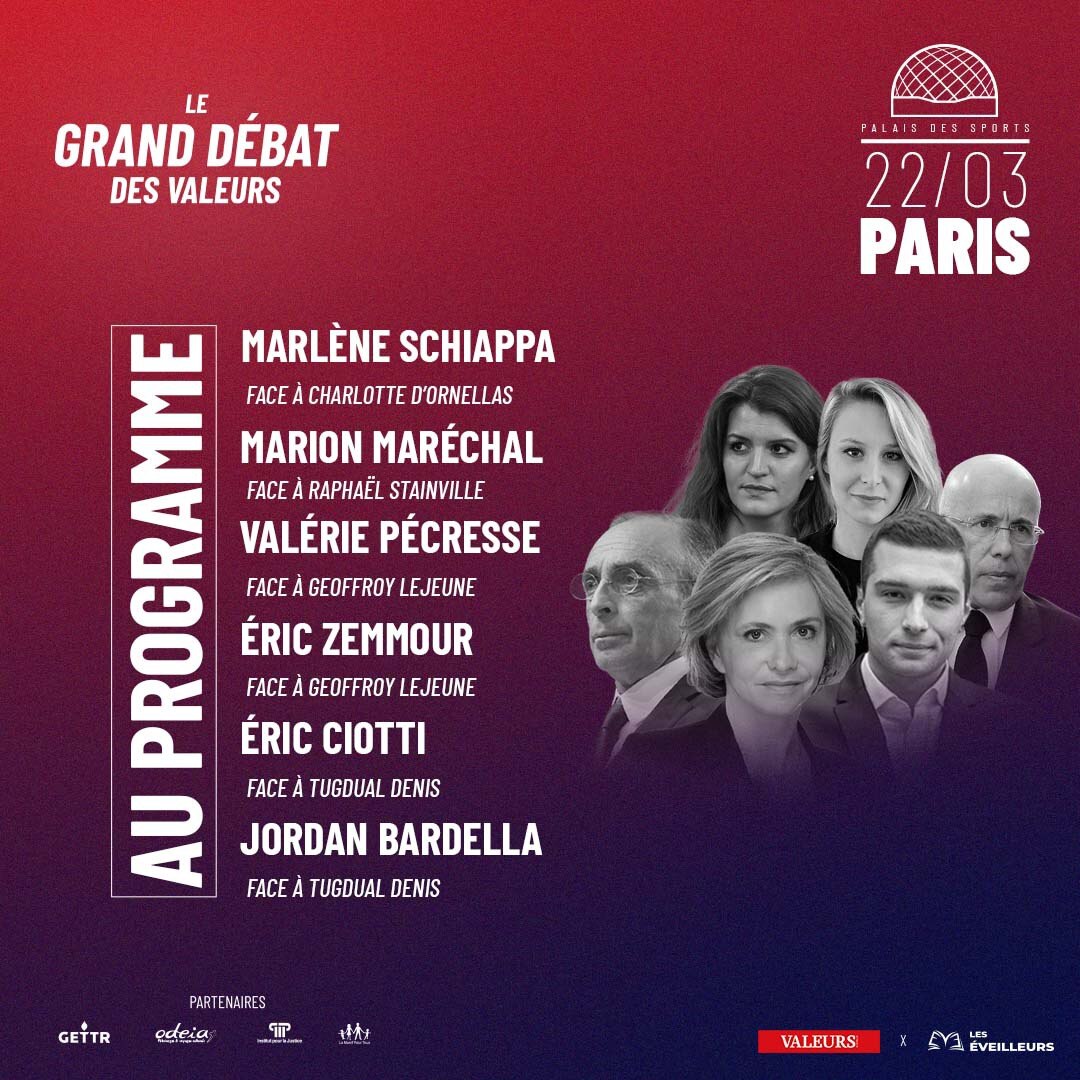 Valeurs Actuelles On GETTR RDV Demain Pour Le Grand D bat Des 
