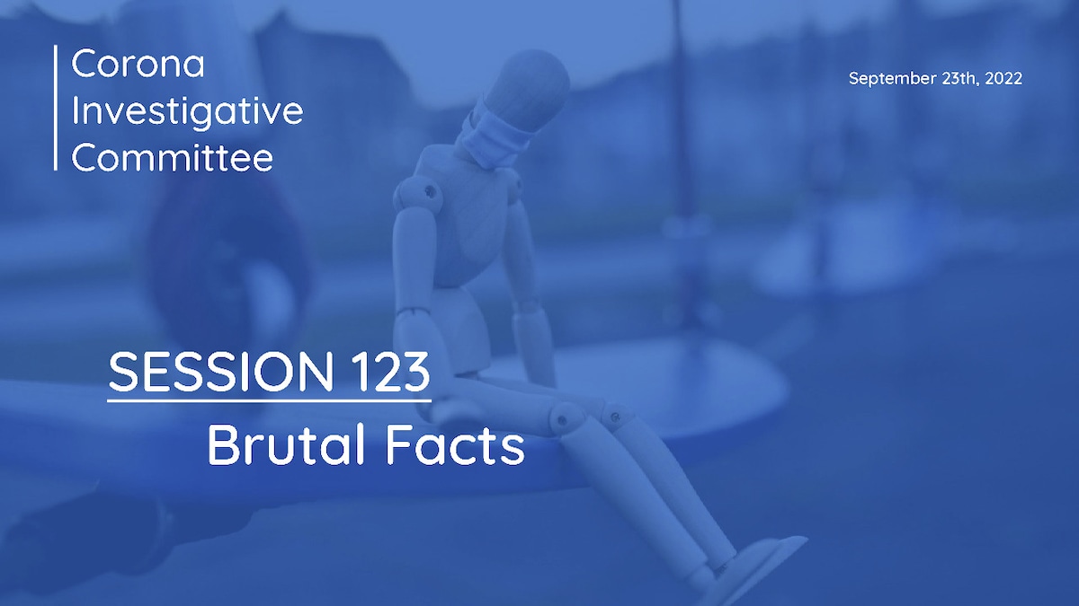 Session 123: Brutal Facts