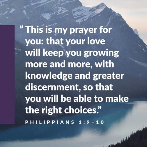 'As for me and my house we will serve the Lord' (Joshua 24:15) kjv.