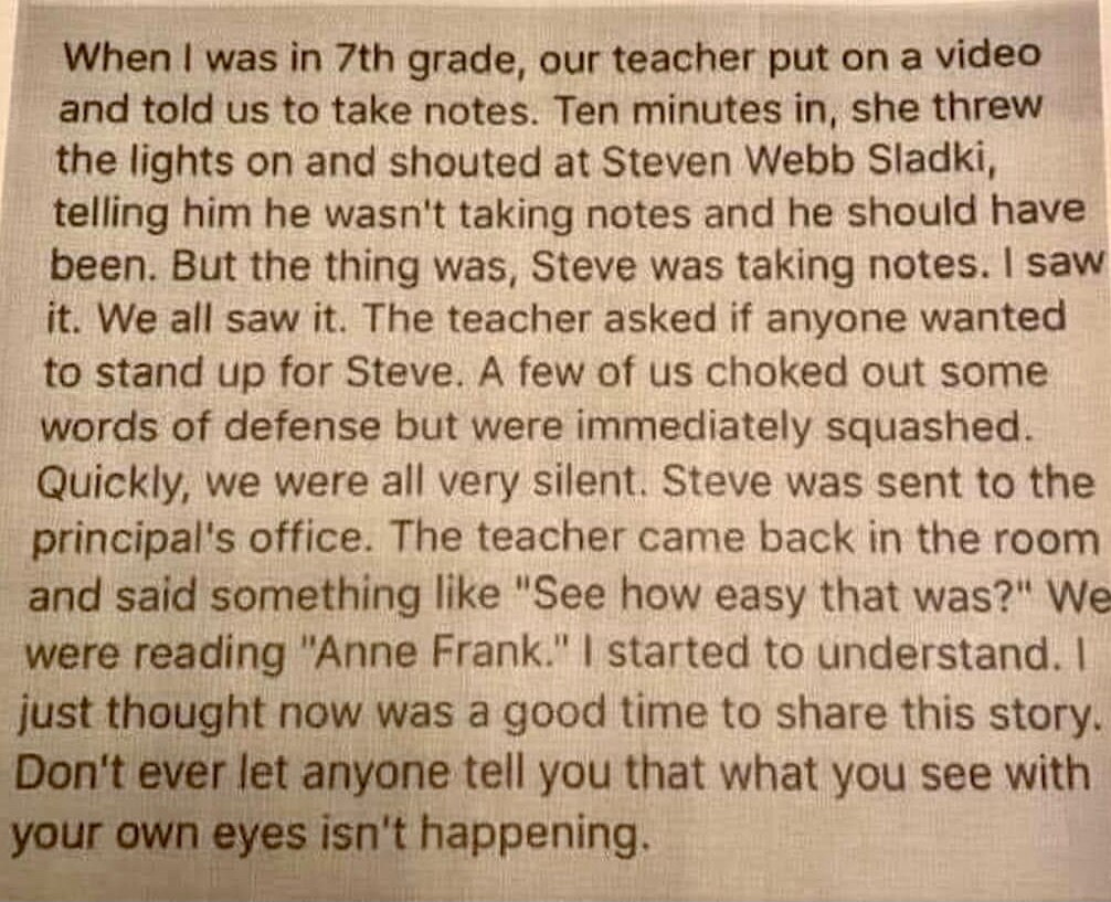 Read this. Then read it again. Then share it. Help me #WakeUpAmerica. 