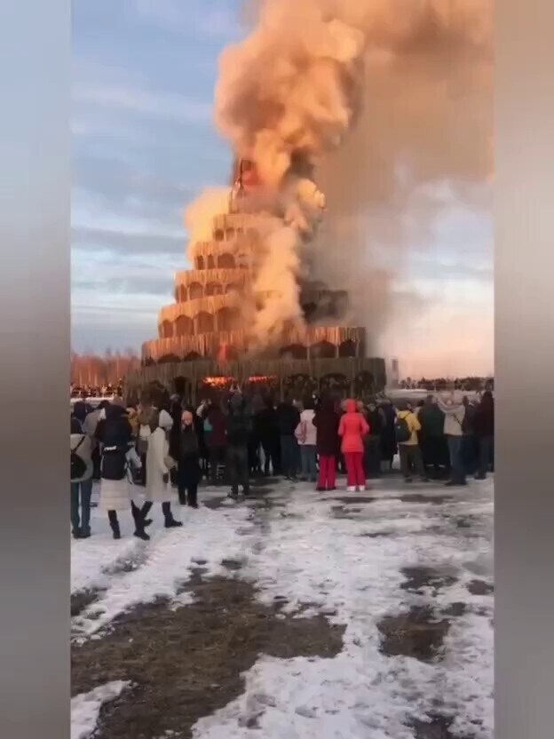 The Fall of 🇺🇦Babylon 

In 🇷🇺Russia, in the Kaluga region, a replica of the Tower of Babel was b...