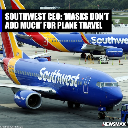 Newsmax on GETTR: The CEO of Southwest Airlines is questioning the need