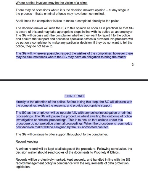 Fairness at Work took years to implement, but this has only taken them months, this entire document ...