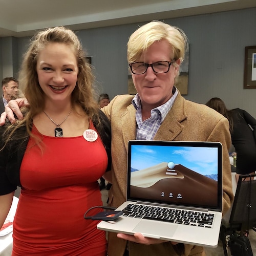 Big thank you to the Montanna Young Republicans in Helena. Yes, I did pass the laptop around the whole ballroom so the heartland could see for themselves the betrayal - and yes, blondes do have more fun! 

Be not afraid! Your kin in the beyond are watching with expectation that you will do your duty. What they could do, you can do too! America is worth it. #Hunter #BeNotAfraid @joerogan @senronjohnson @ronnyjacksontx