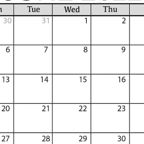 Print your free June 2022 calendar today to start planning for the year, home projects and summer.