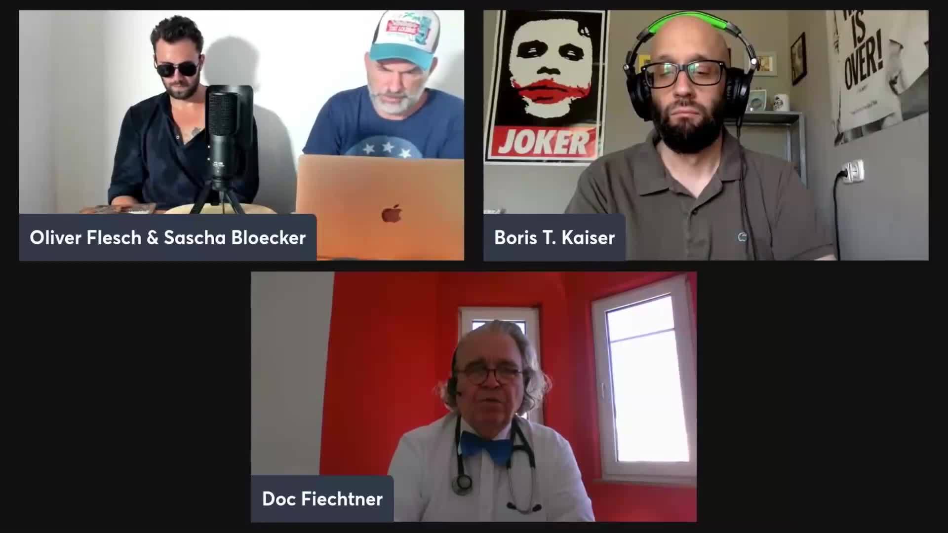 „Die Maske als sichtbares Symbol der Unterwerfung, aber auch der Folterung der Menschen“  

Dr. Heinrich Fiechtner @fiechtner im Interview bei „Moin, Moin Deutschland!“