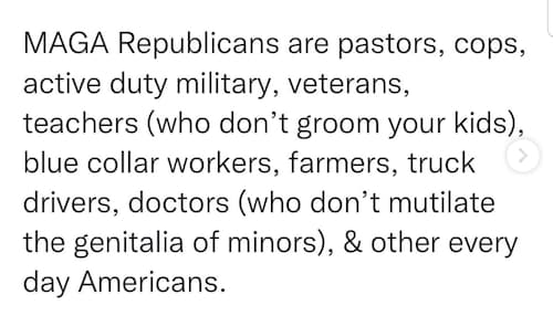 There is absolutely nothing extreme about the average Citizen that just wants to Make America Great ...