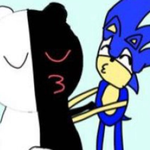 sonic x monokuma 4LIFERSSS