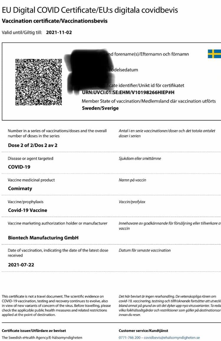 📣🌈这就是传说中的欧盟免疫护照。令人吃惊的是，有效期仅仅到第二剂疫苗接种后的4个月，这反应了欧盟政府和疫苗制造商的真实想法: 即便是第二剂疫苗，也只管仅仅4个月。👽🧐📣📣