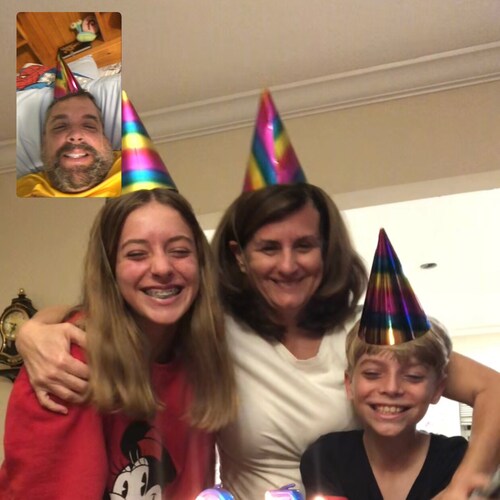 My profile photo was from December 22. I was forced to sing Happy Birthday to my son from quarantine on the other side o...