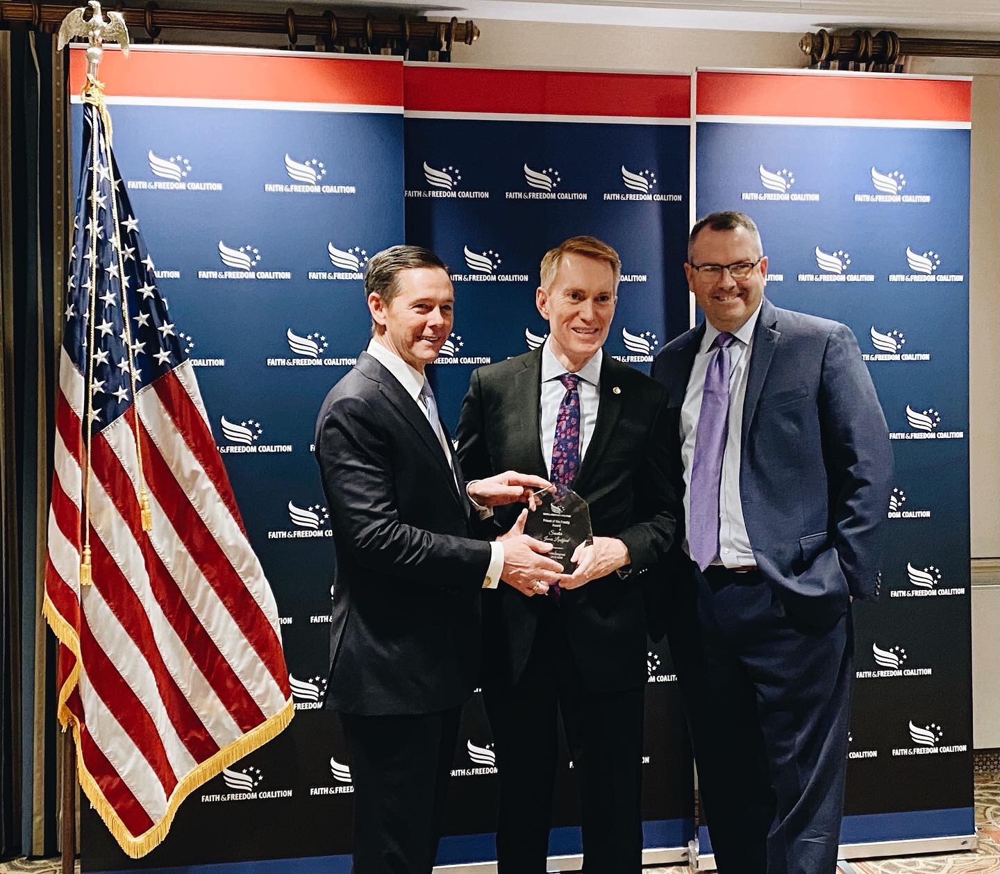 Great to see some of my friends from the Faith and Freedom Coalition this week in Washington. 

As a...