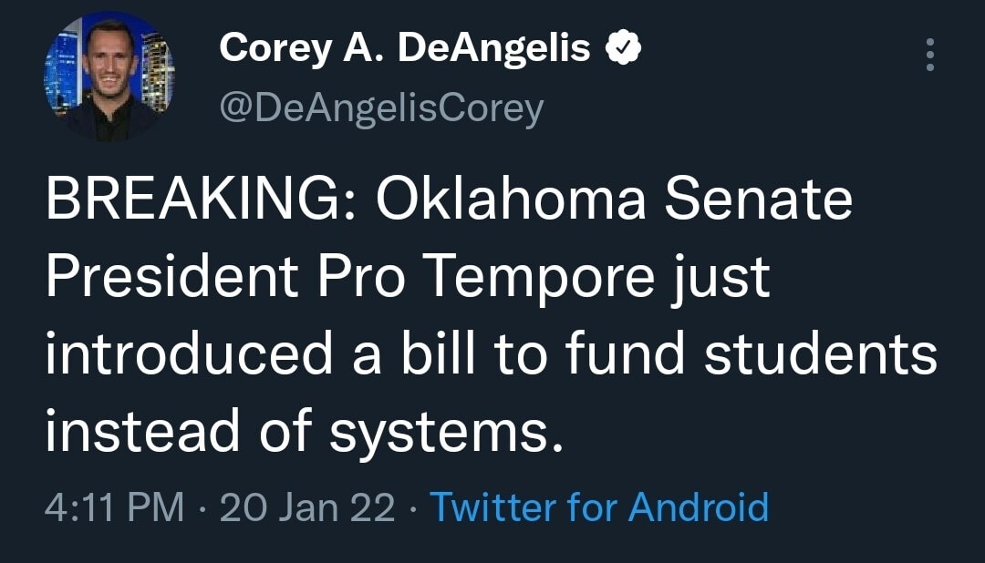 View Corey DeAngelis's post on GETTR. Join the discussion, share your thoughts, and connect with the community.