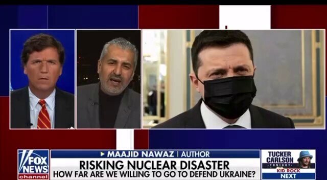 WATCH:
“Allying with NAZIS in Ukraine to defeat Putin is as ABSURD as allying with ISIS in Syria to ...