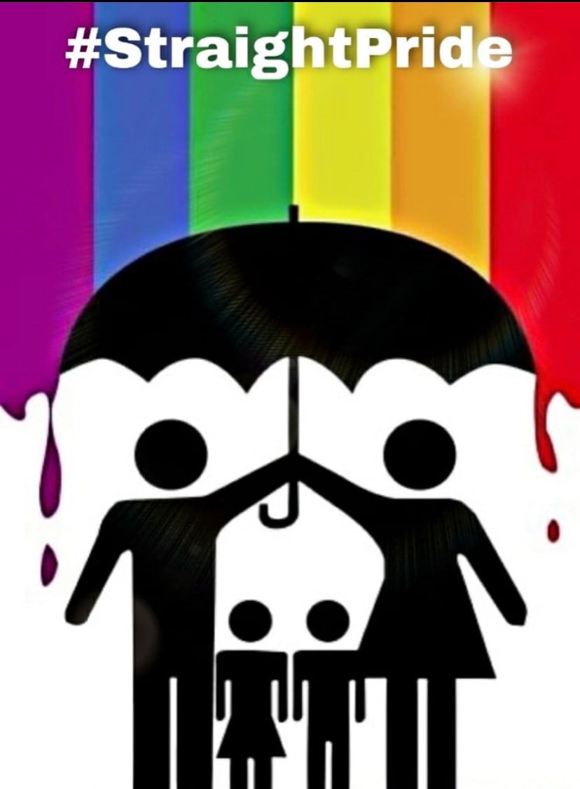 Pray the gay away! #whitesexual #americandream #straightpride #cisgender