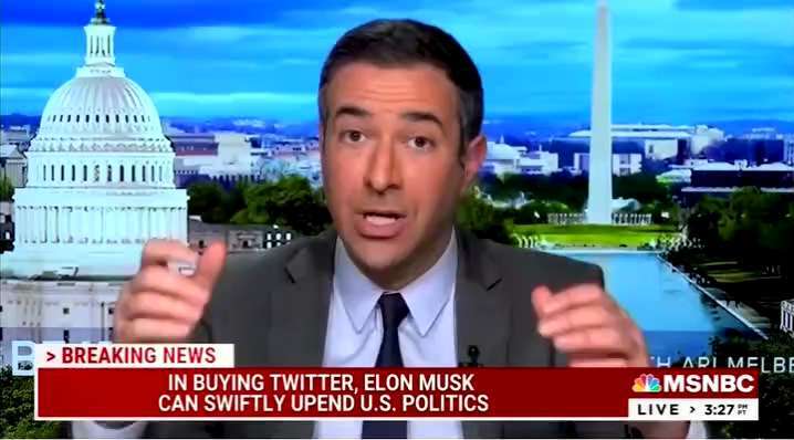 Blame the other side for what you did ®️ [ Democrats playbook]

Ari Melber on MSNBC "You could secre...