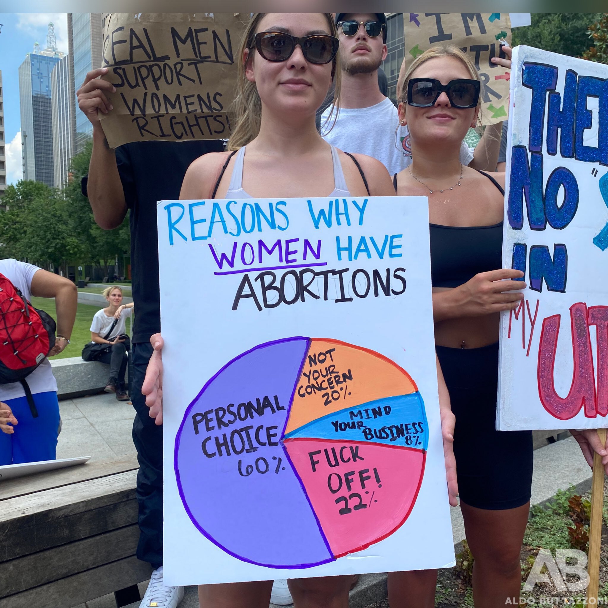 These numbers total 110. So the real reason, it seems, is that some women are extremely dumb! #abort...