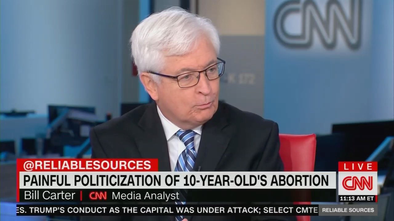 For CNN it’s “painfully political” for the Right to point out that the 10 year old was raped by an i...