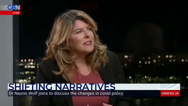 Dr. Naomi Wolf on the Global Coordination to Silence Any Dissent of COVID Narrative

https://rumble....