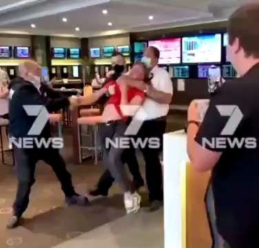 November 2020.

Melbourne security guard chokes a teenager unconscious and carries him out for not w...
